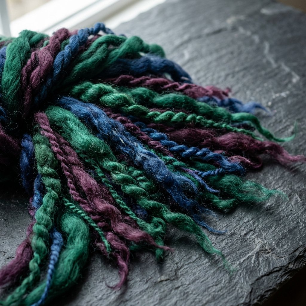 Punch Needle tilbehør: Nåle, stoffer & uldsplid